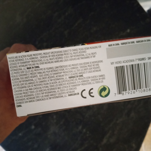 My Hero Tomura Shigaraki 7" figure NIB McFarlane - Picture 3 of 3